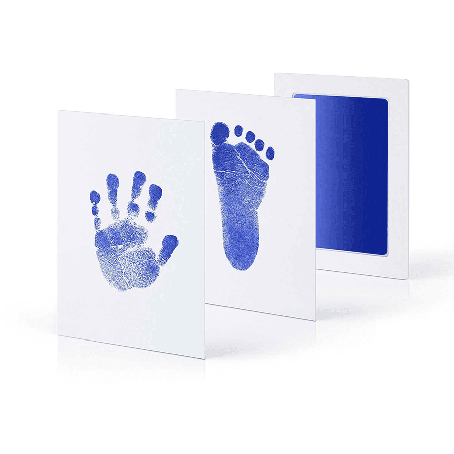 kiinda Set di mani e impronte Clean Touch , in blu