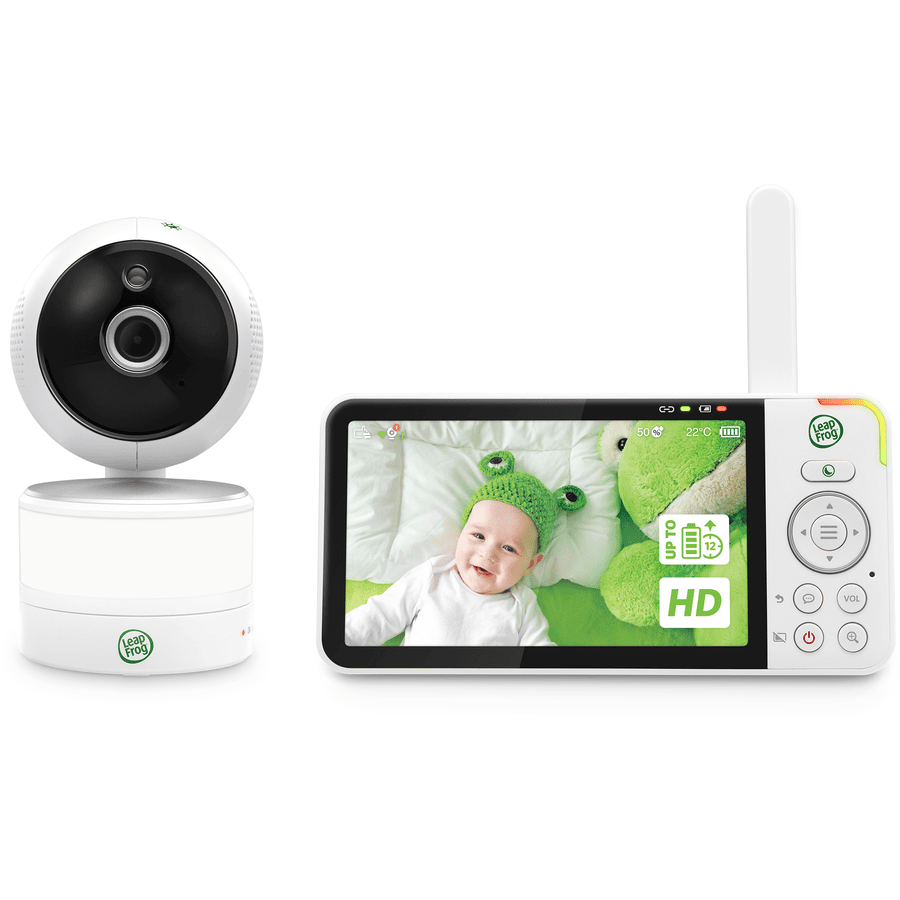 vtech  ® Leap Frog LF 915 video-babyvakt med 5 HD LCD-skjerm og kamera med panorering-tilt-zoom