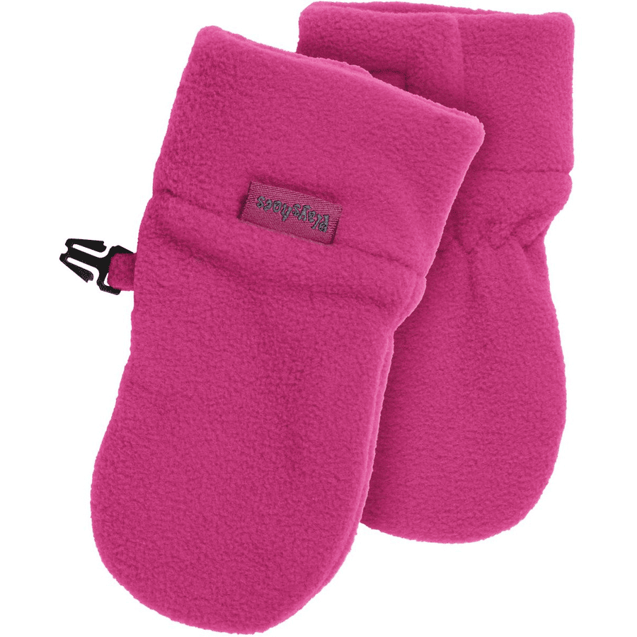 Playshoes  Guanti in pile per bambini rosa