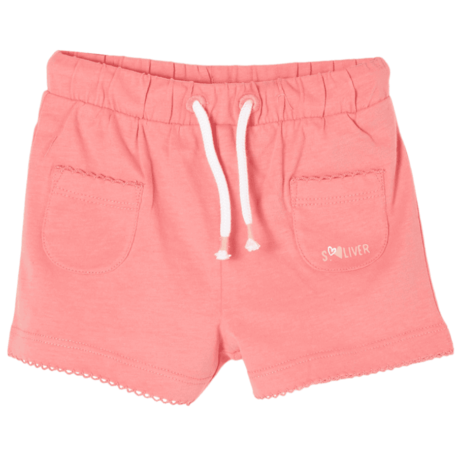 s. Oliver Joggeshorts lys rosa