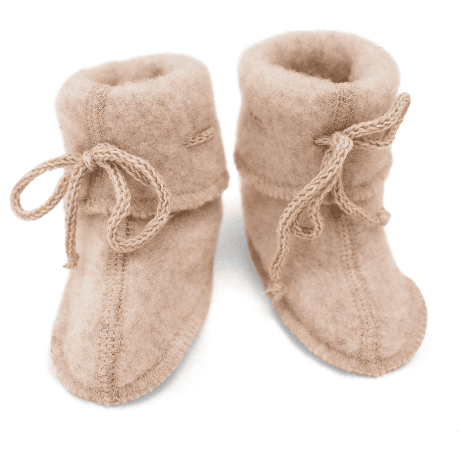 Engel Babyschuhe sand melange