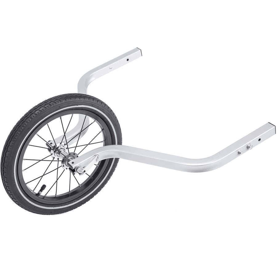 Qeridoo® Roue jogging 14" à fourche pour remorque de vélo 2 places 2020