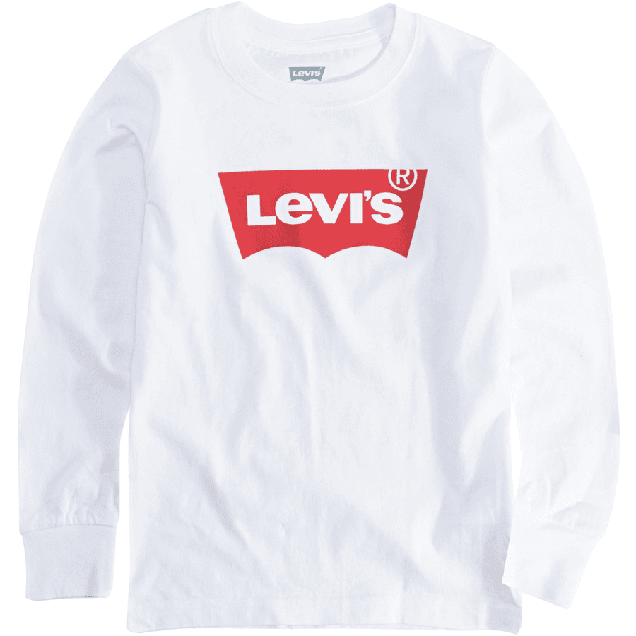 Levi's® Kids langærmet skjorte hvid