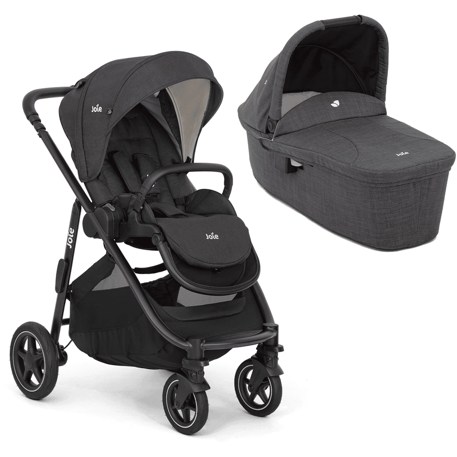 Joie Kinderwagen Versatrax Shale inklusive Babywanne Ramble 