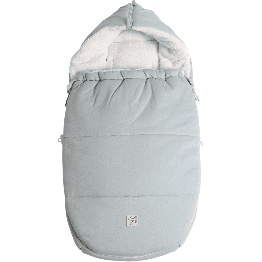 Kaiser Saco de invierno para silla de coche infantil JERSEY HOOD slit green 