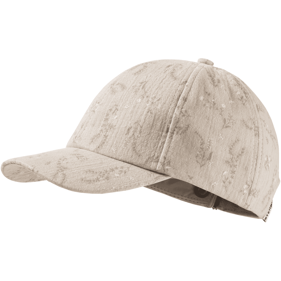 Sterntaler Cappello da baseball Fiori, beige 