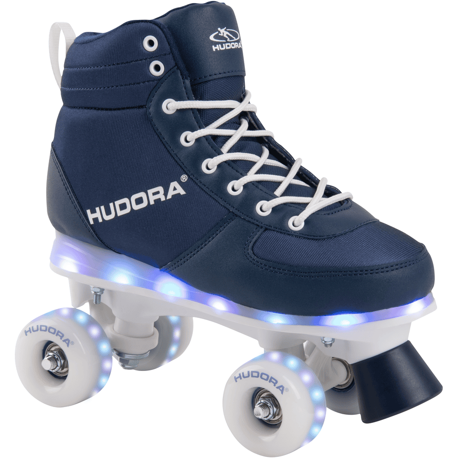 HUDORA® Roller Skates Advanced, navy  LED
