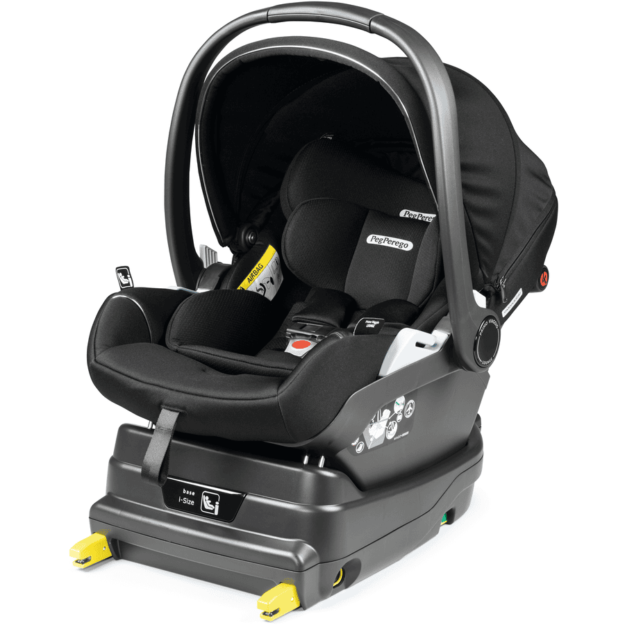 Peg Perego Ovetto Primo Viaggio Lounge Black Shine, incl. Base i-Size nera
