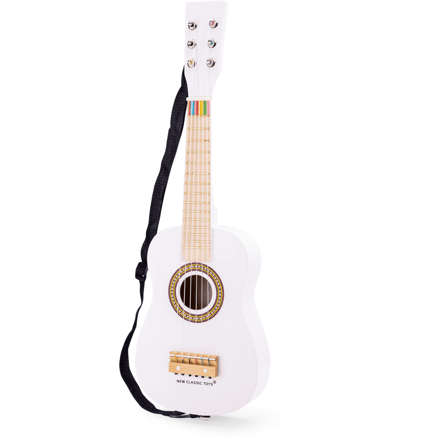 New Class ic Toys Guitar - hvid