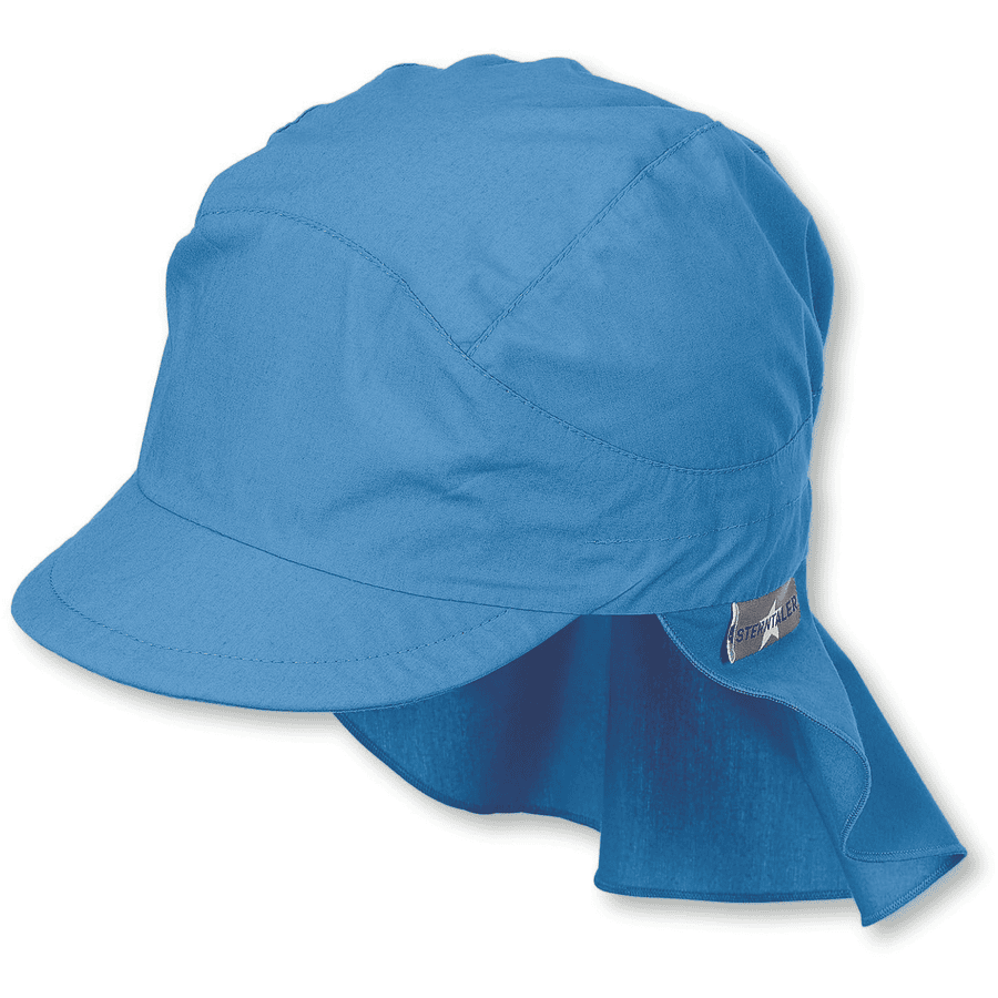 Sterntaler Gwiazdy czapki przyłbicy aksamitniebieskie. 