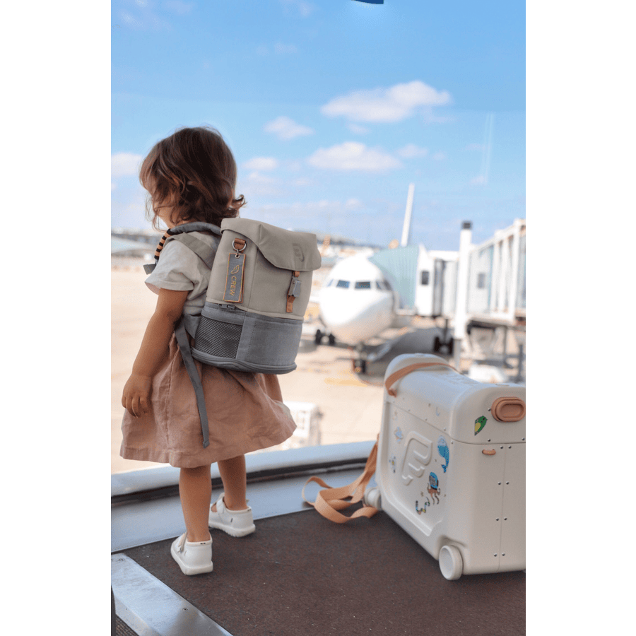 JETKIDS™ BY STOKKE® BedBox™ ride-on suitcase with Crew BackPack™ Pink