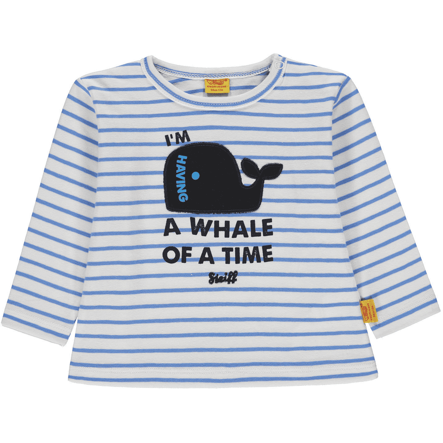 Steiff Boys Langarmshirt, hellblau
