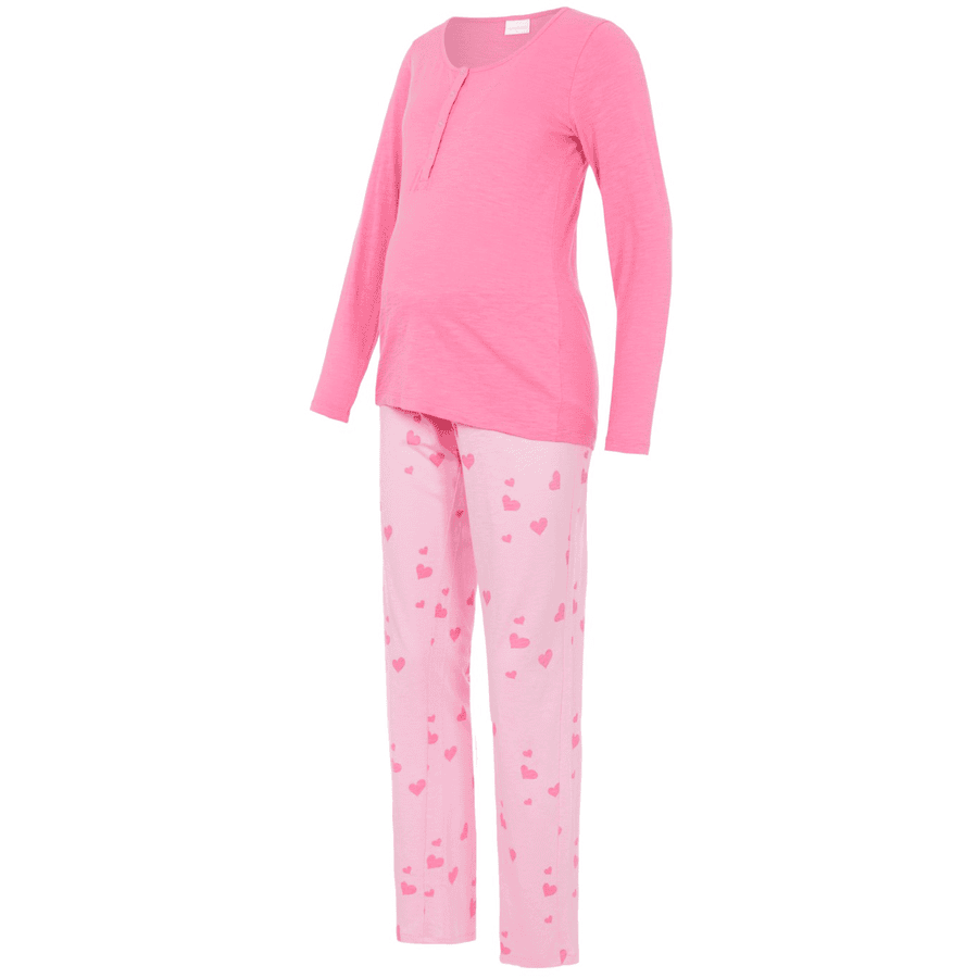 mama;licious Pyjamas til gravide MLMIRA LIA Sea Pink