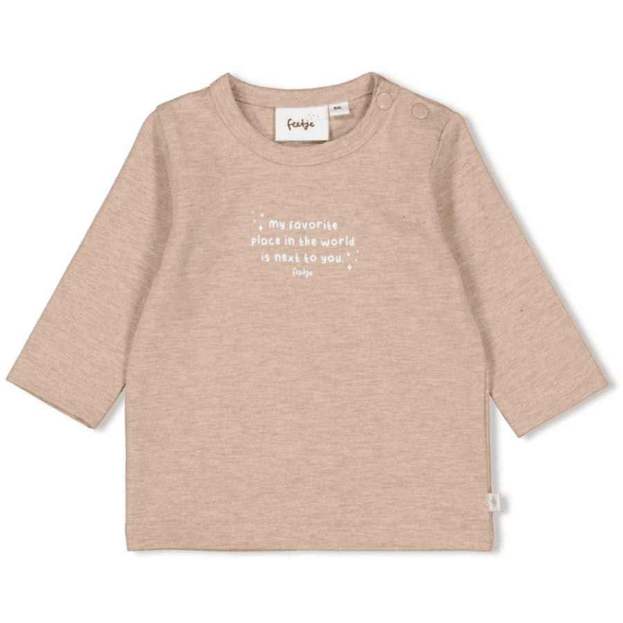 Feetje Magic Camisa de manga larga The is in You Taupe Melange