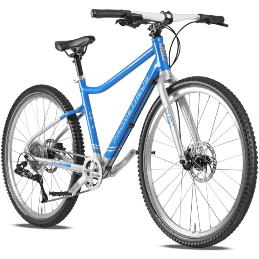 PROMETHEUS BICYCLES PRO®børnecykel 26 tommer blå Silver VIBRANT BLUE
