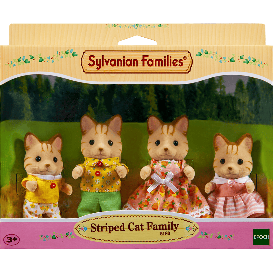 Sylvanian Figurki Families® Familie - Koty: Rodzina Fauch Fauch