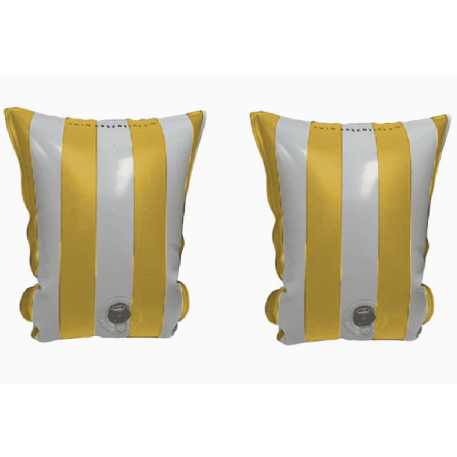 Swim Essential s Yellow Striped Vandvinger (0-2 år)
