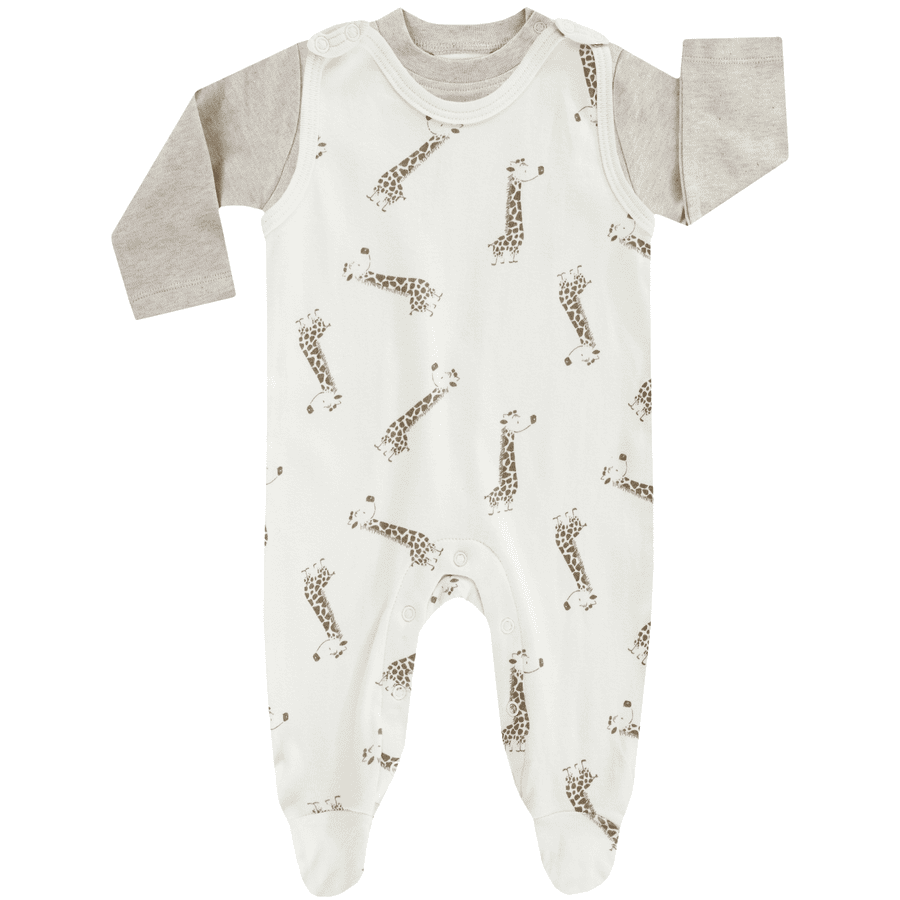 JACKY BABY ON TOUR romperisetti beige melange kuviollinen 