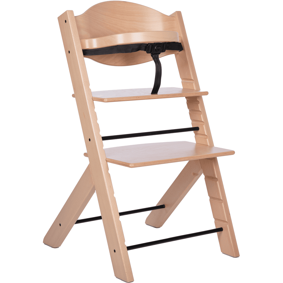 Treppy® Chaise haute enfant évolutive bois naturel