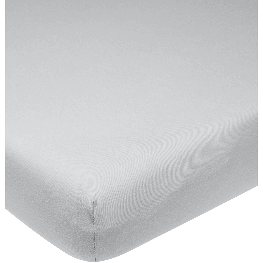 Meyco Light Jersey fitted sheet Grå 140 x 200 cm