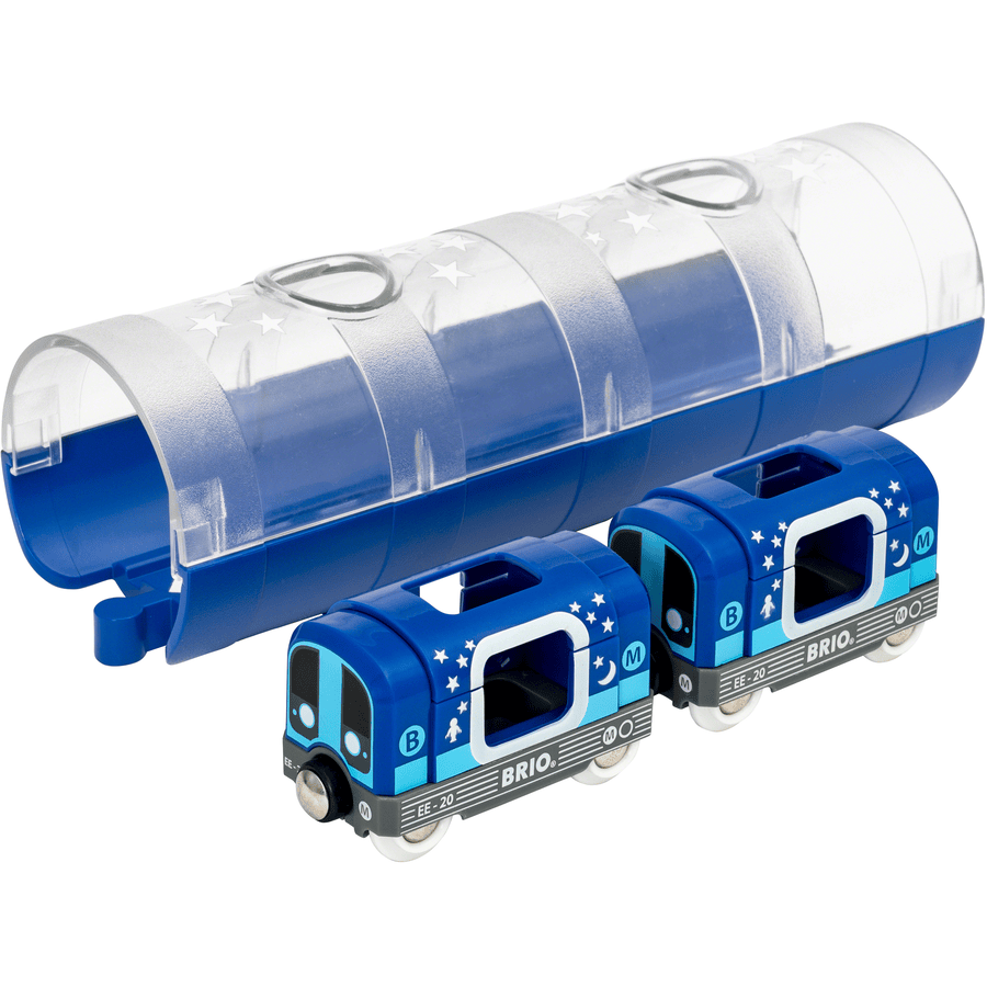 BRIO® WORLD Figurine tunnel métro phosphorescent 33970