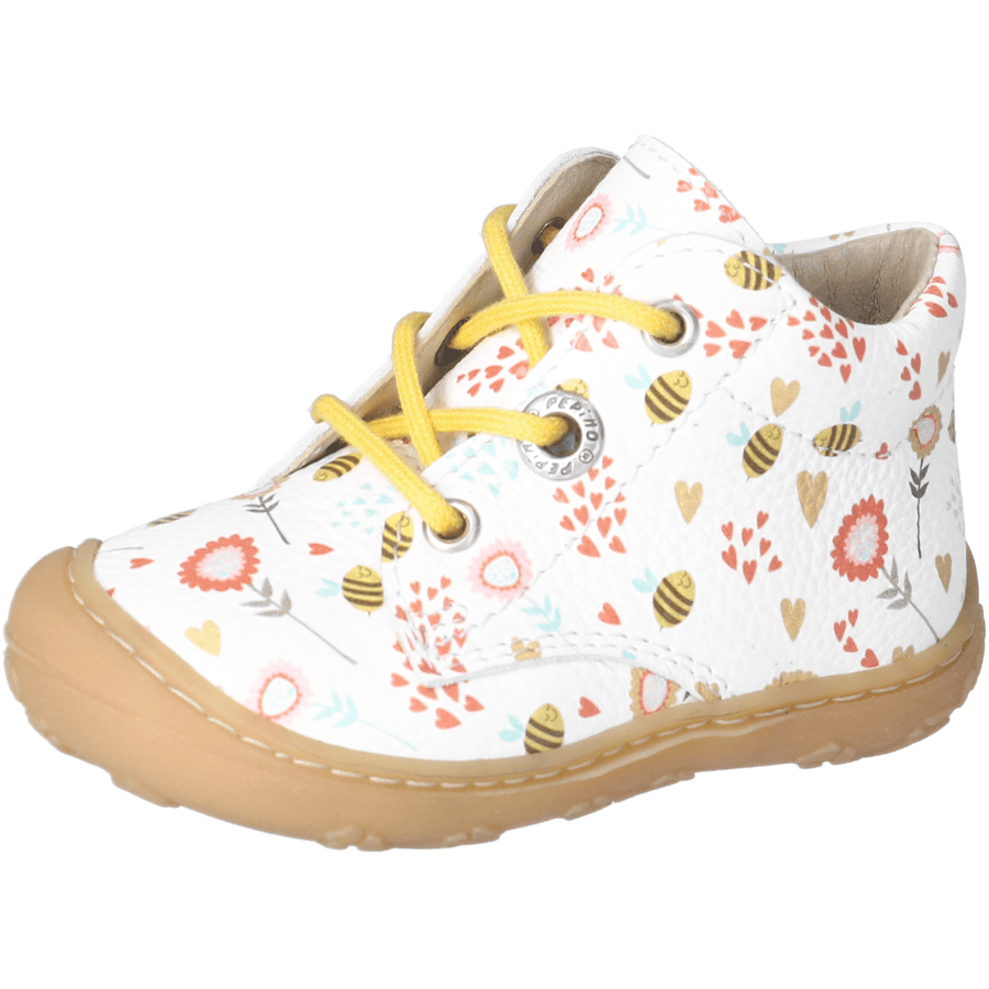 PEPINO Chaussures basses enfant Dots bianco largeur moyenne