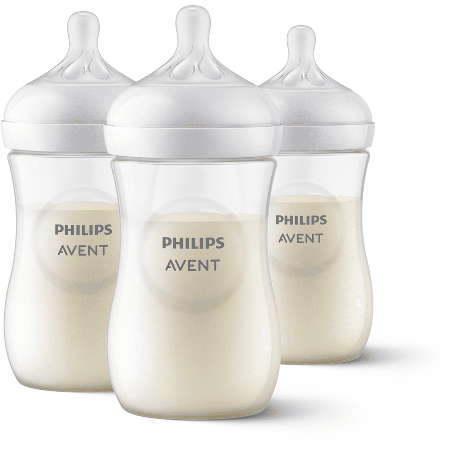 Philips Avent tåteflaske SCY903/03 Natural Response 260 ml 3 stk.