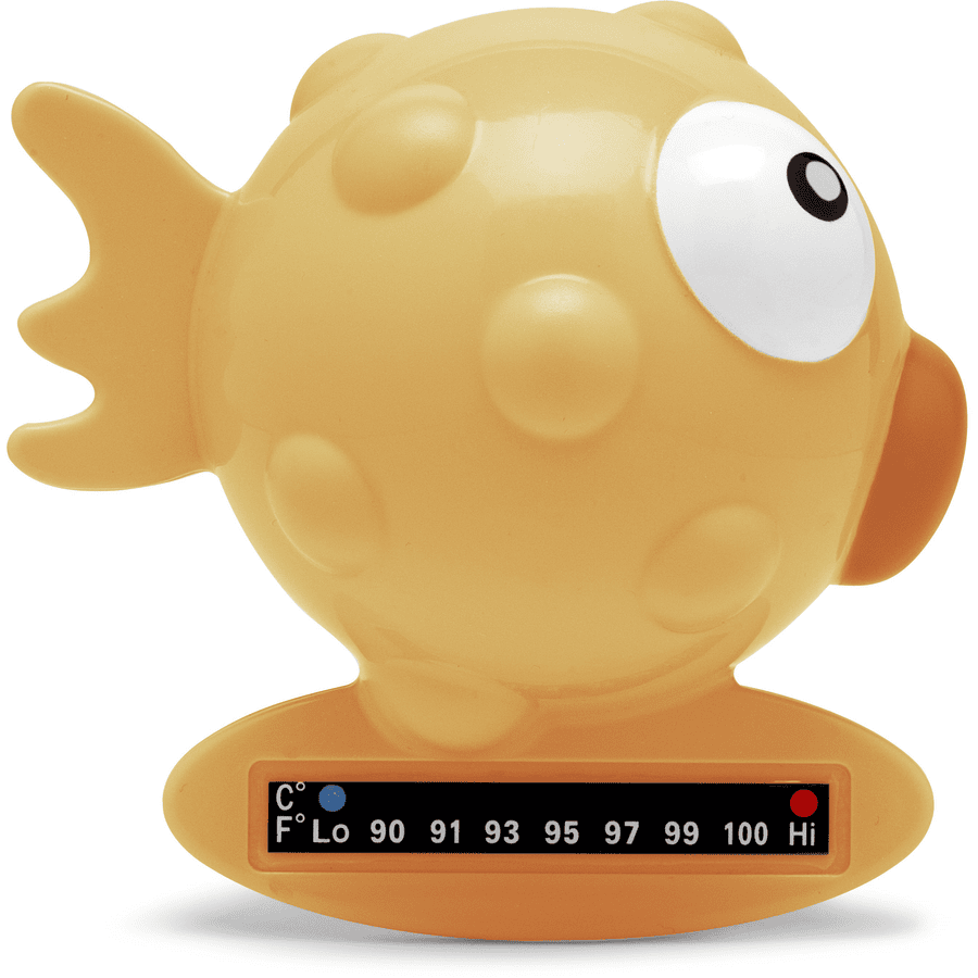 chicco Badethermometer Fisch in orange