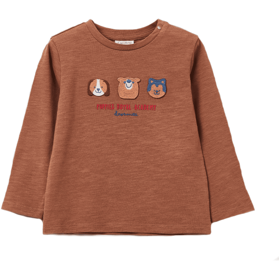 OVS Maglia a maniche lunghe Cute Animals Beaver Fur