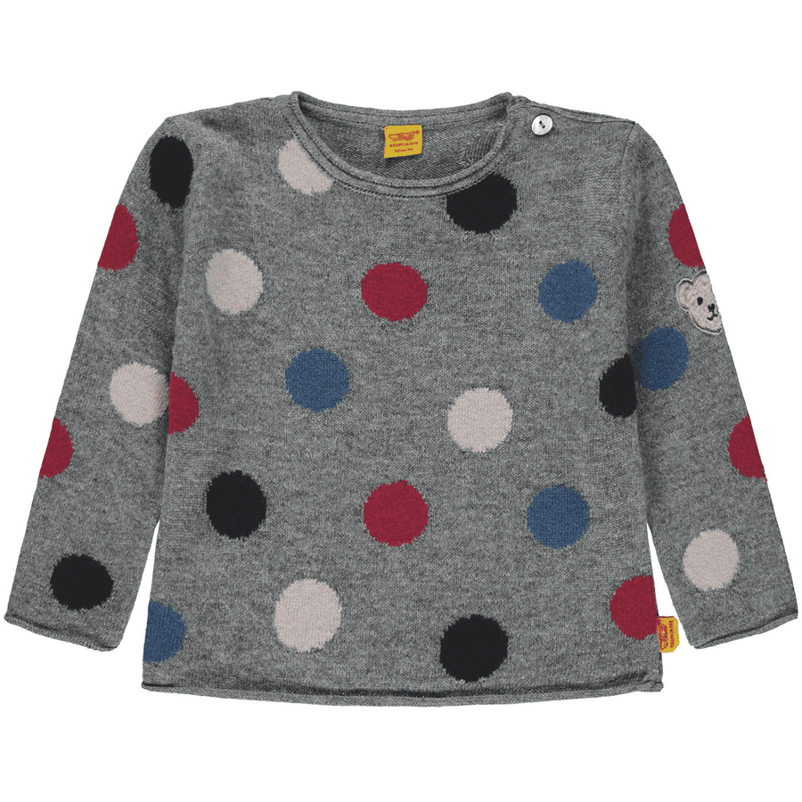 Steiff Girl s Pullover, szary