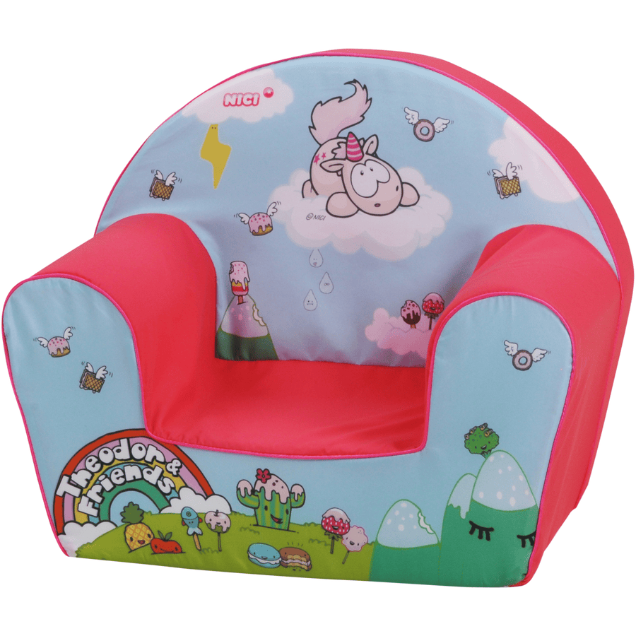 knorr toys® Kindersessel NICI "Theodor & Friends" rosa