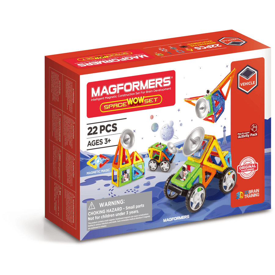 MAGFORMERS® WOW Space Set
