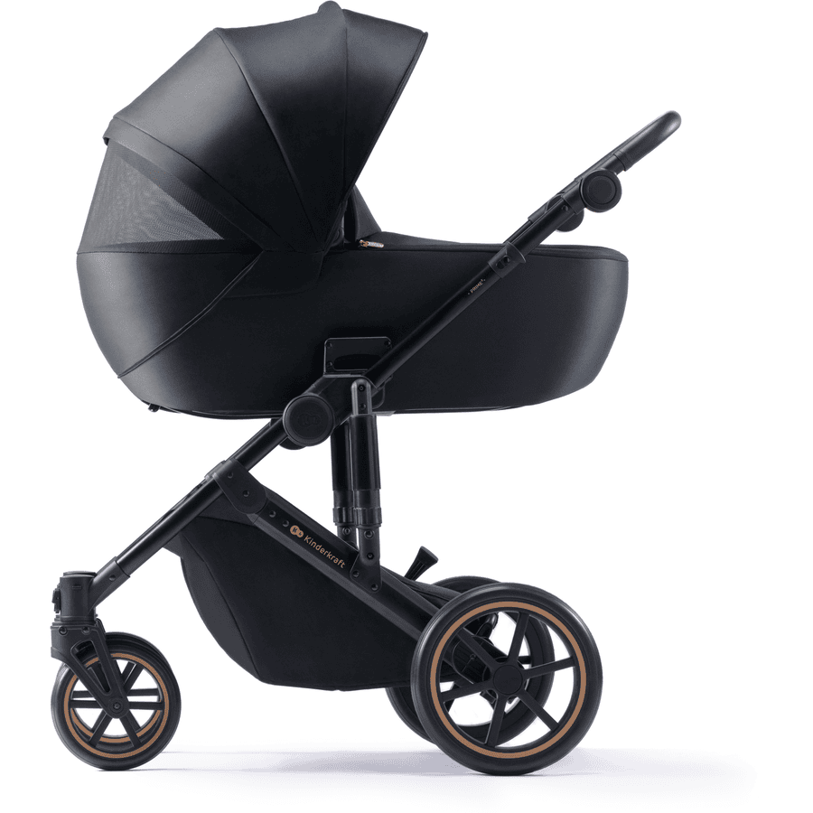 Kinderkraft Carro de bebé Prime 2 3en1 Mink Pro Venezian Black 