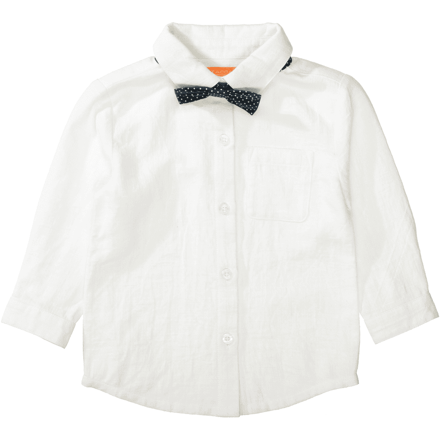 STACCATO Chemise avec noeud papillon blanc cassé