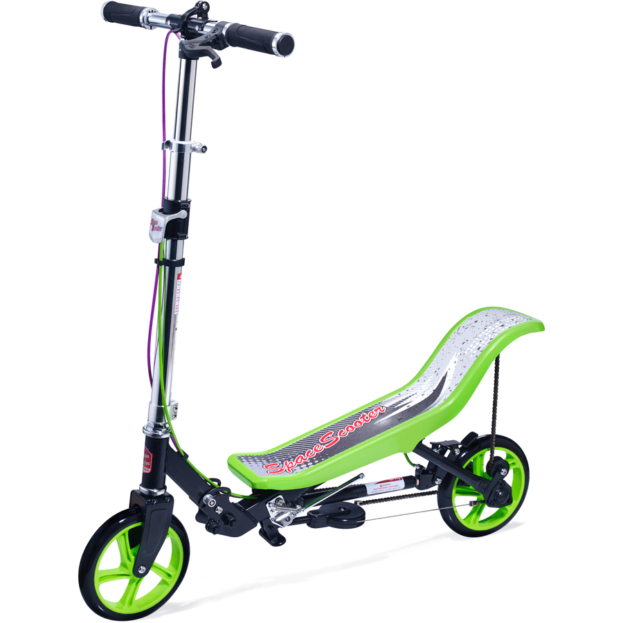 Een evenement Paleis strak Space Scooter® Deluxe X 590 groen/zwart | pinkorblue.nl