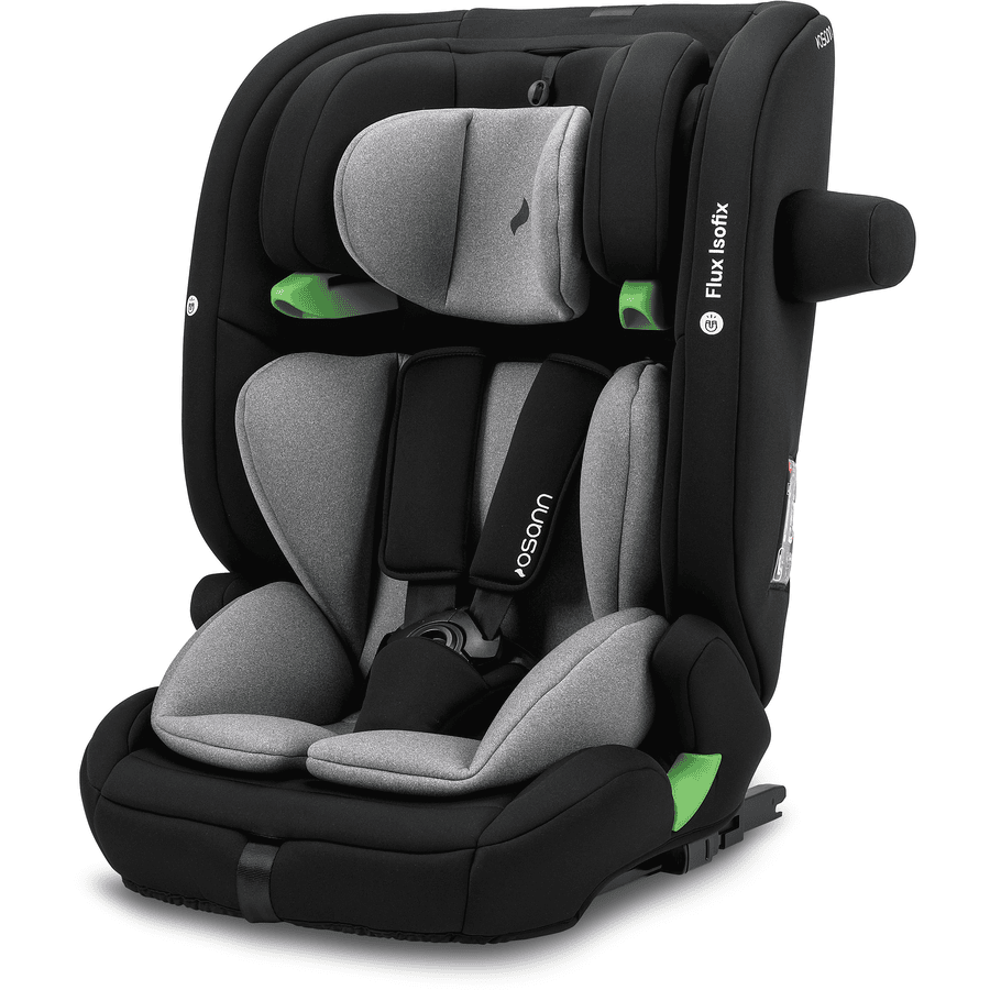 osann kinderautostoel Flux Isofix iSize Grijs gemêleerd