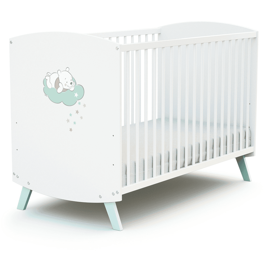 AT4 Babybed DISNEY Up in the Sky Winnie wit 60 x 120 cm