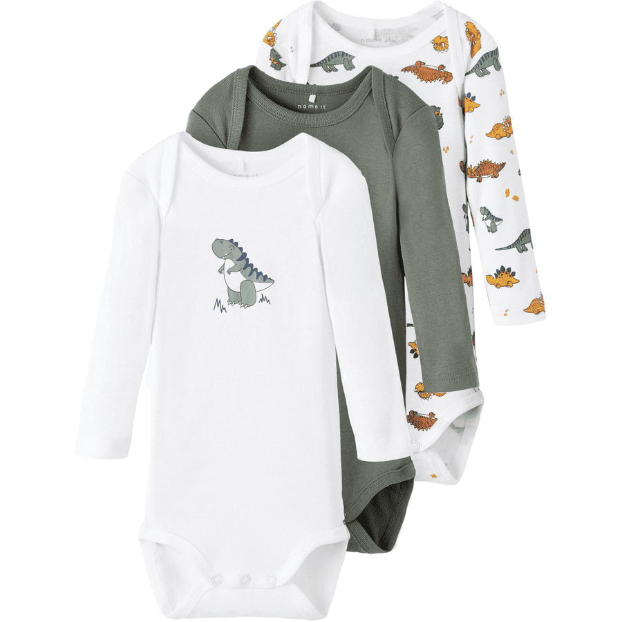 name it Langarmbody 3er Pack Laurel Wreath