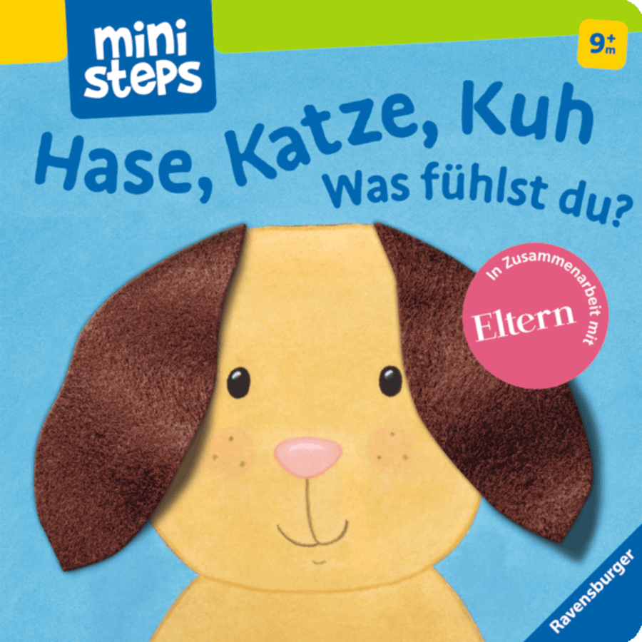 Ravensburger ministeps® Hase, Katze, Kuh - Was fühlst du?
