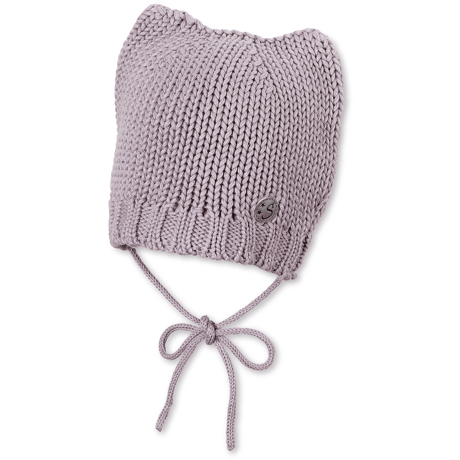 Sterntaler Gorro de Punto Oreja de Gato Rosa 