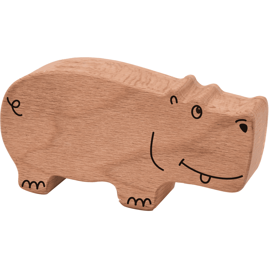 Voggenreiter Holzrassel Hippo braun