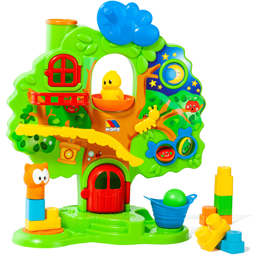 MOLTO Activity Cabane dans l'arbre avec figurines et son
