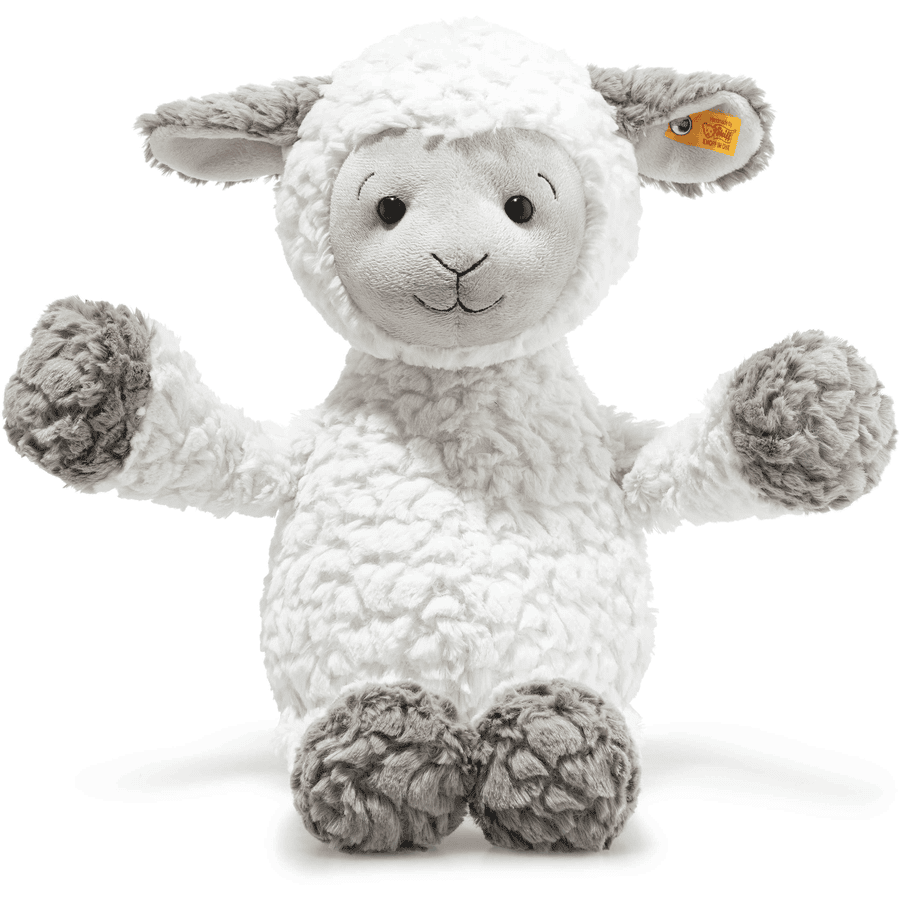 Steiff Soft Cuddly Friends Lamb Lita bílá/hnědošedá, 45 cm