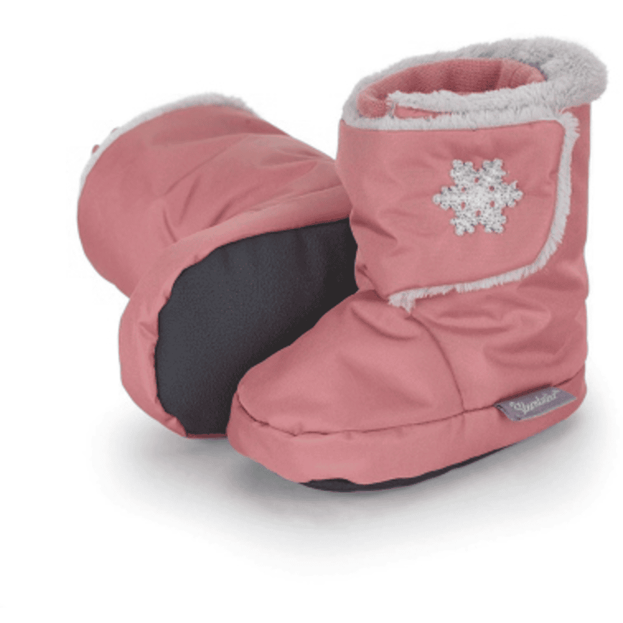 Sterntaler Baby Shoe Snowflake różowy 