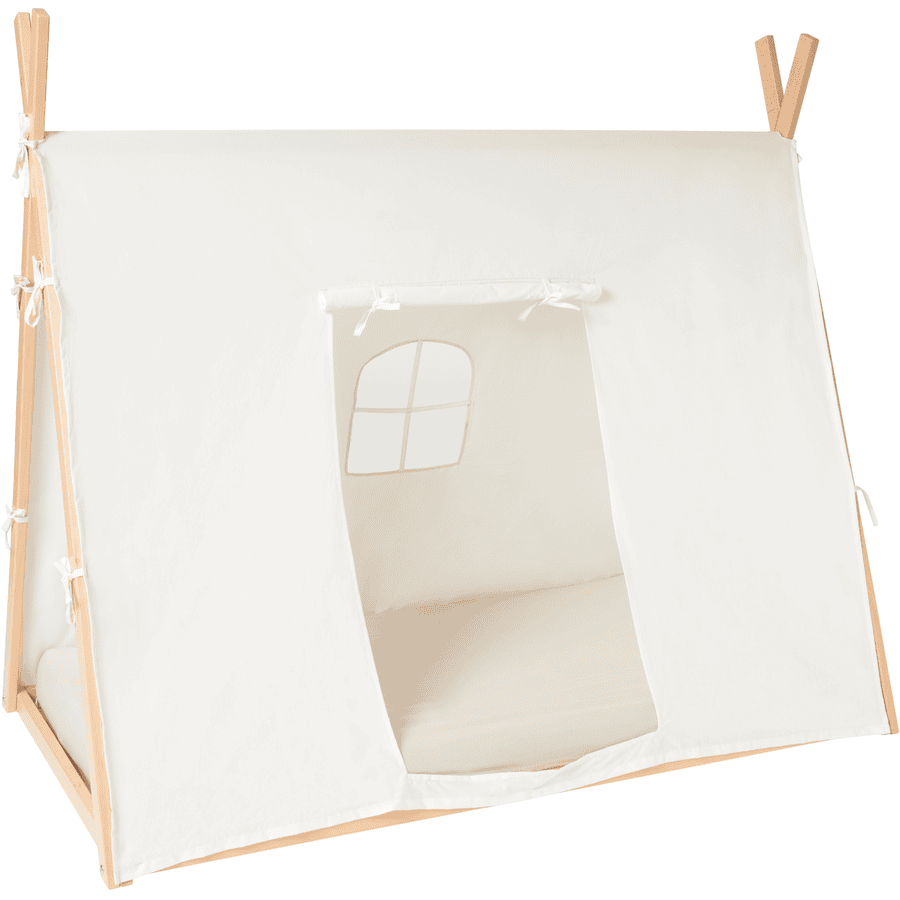 kindsgard Huisbed hjemly 70 x 140 cm wit incl. overtrek hjemfold