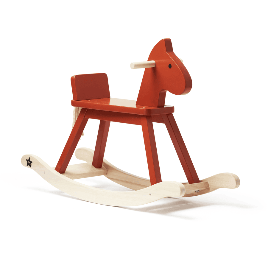 Kids Concept ® Caballo balancín orange -rojo Carl Larsson 