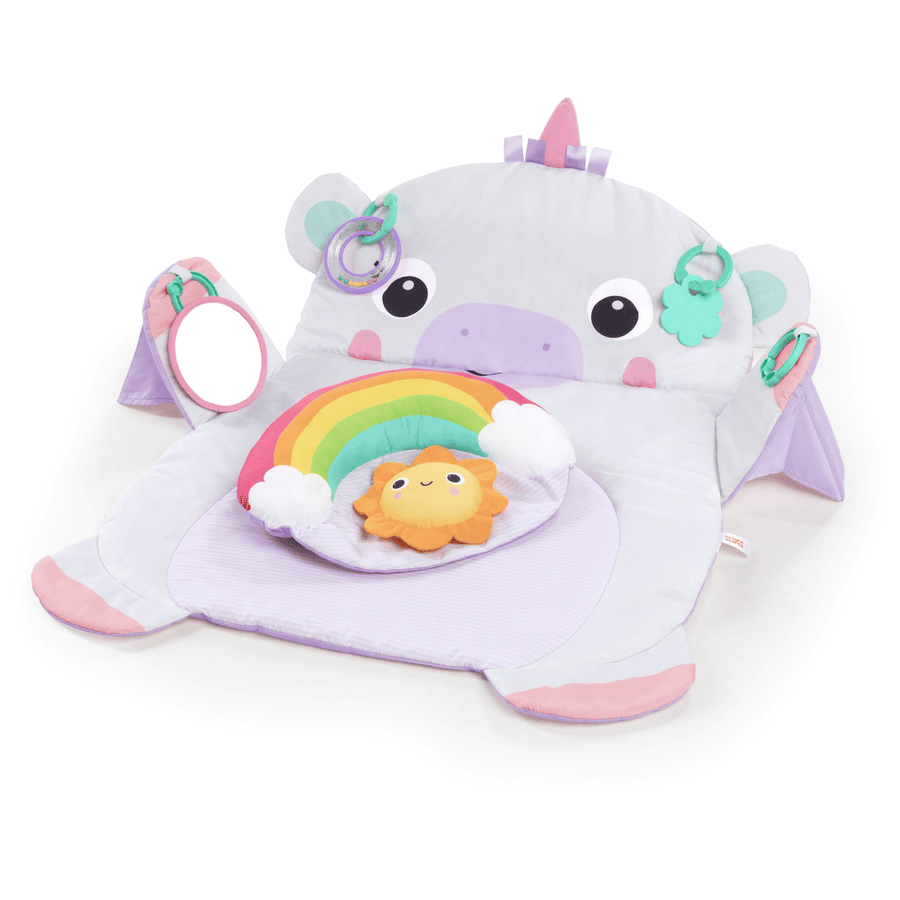 B right  Starts Mata do ćwiczeń Tummy Time Prop &amp; Play™ Unicorn