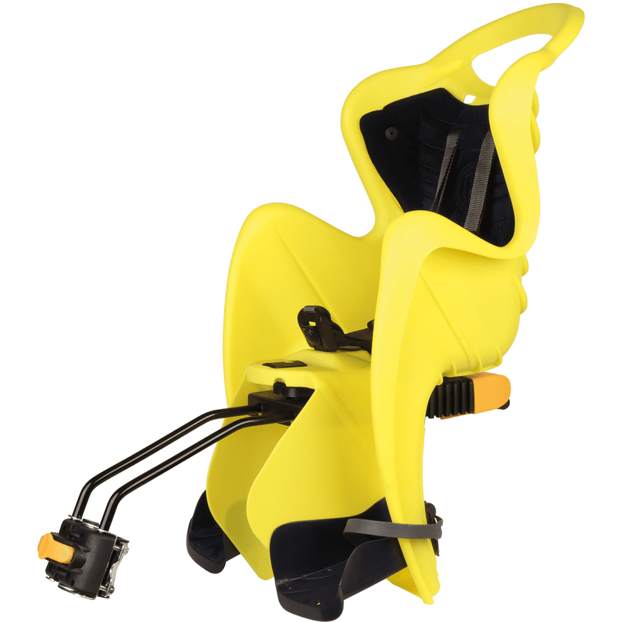 BELLELLI Fietsstoeltje Mr Fox Reclining B-fix Frame mount Yellow HI VIZ