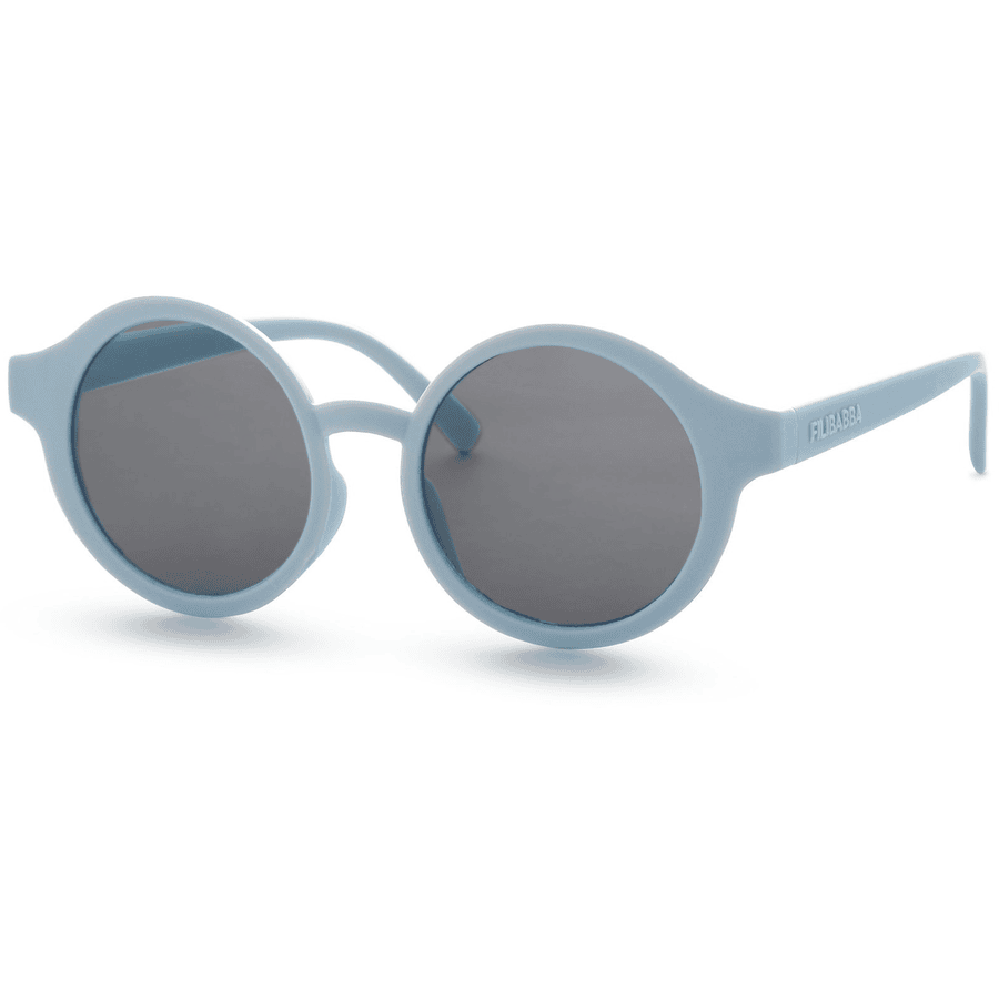 Filibabba  Dziecięce okulary przeciwsłoneczne wykonane z plastiku pochodzącego z recyklingu 4-7 lat - Pearl Blue