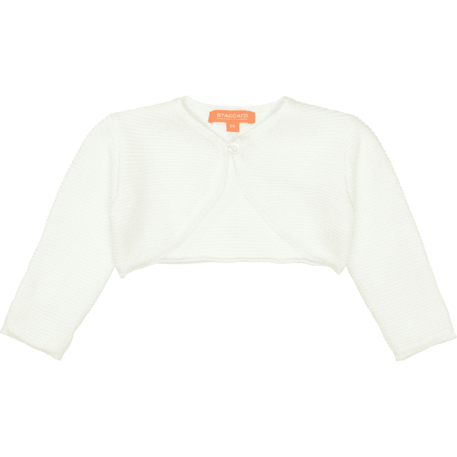  STACCATO  Boléro en tricot off white 